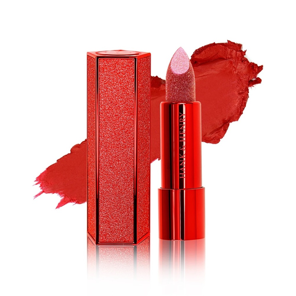 Hank & Henry Satin Matte Lipstick in L.O.V.E